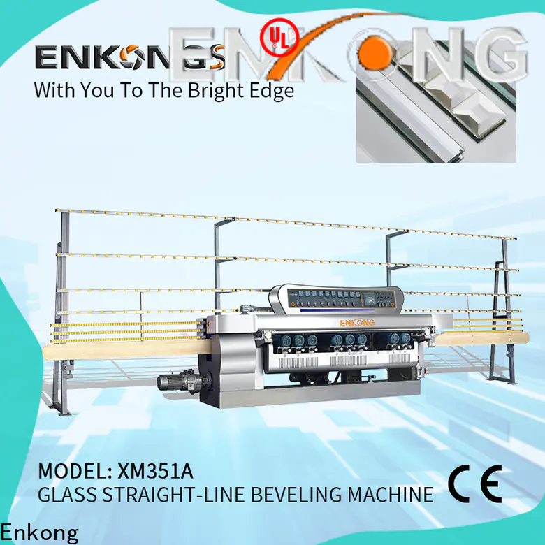 Enkong New glass beveling machine price factory for glass processing