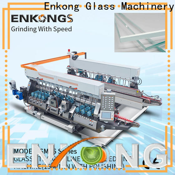 Enkong New glass double edging machine factory for photovoltaic panel processing