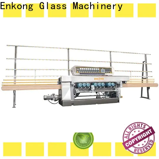 Enkong xm363a glass beveling machine supply for polishing