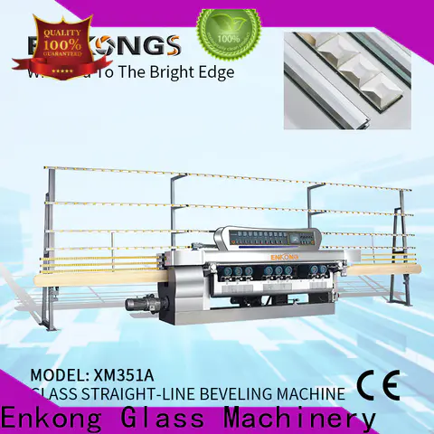 Enkong New glass straight line beveling machine factory for polishing