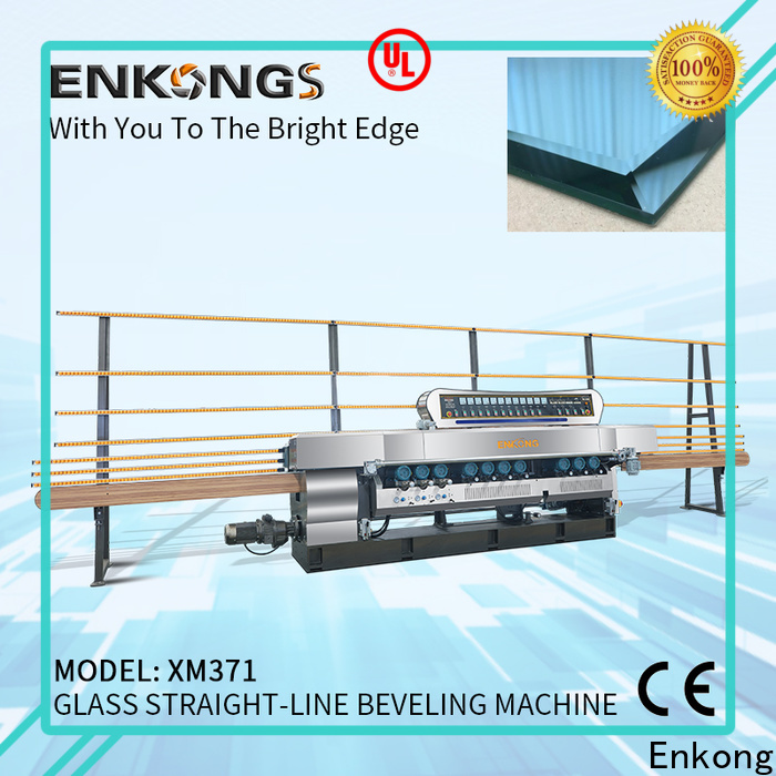 Enkong xm371 glass beveling equipment supply for glass processing