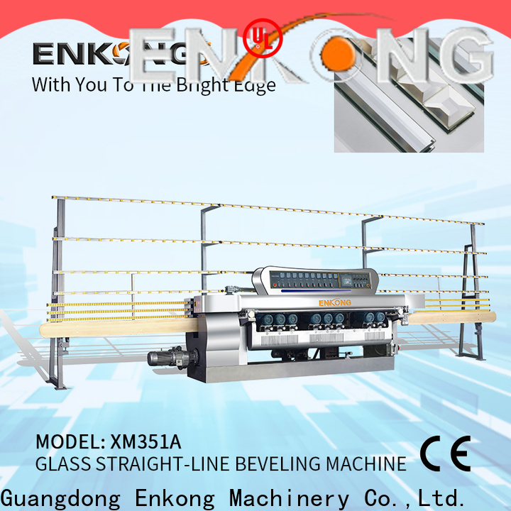 Enkong xm351 glass beveling machine company for glass processing
