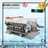 Enkong modularise design glass double edger machine suppliers for round edge processing