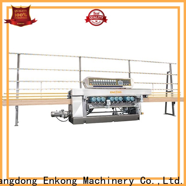 Enkong xm351a small glass beveling machine supply for glass processing
