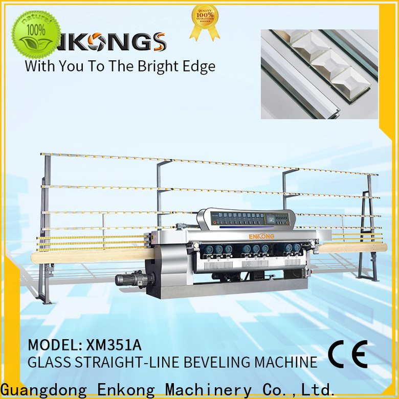 Enkong Top glass bevelling machine suppliers manufacturers for glass processing