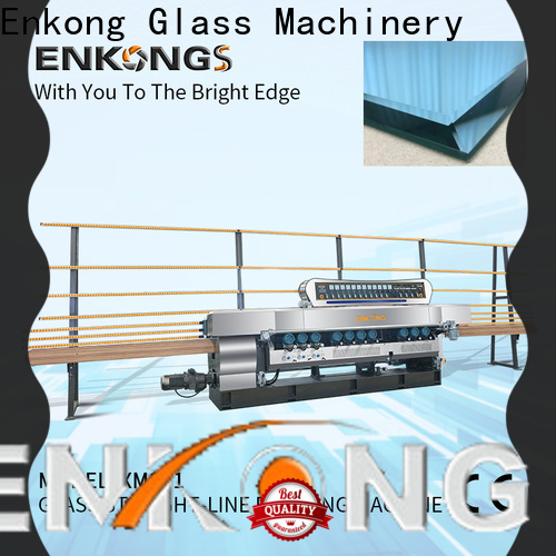 Enkong xm371 glass bevelling machine suppliers company for polishing