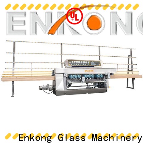 Enkong xm351a glass beveling machine price factory for polishing