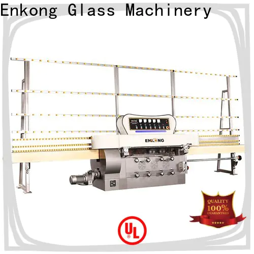 Latest glass straight line edging machine zm4y company for round edge processing
