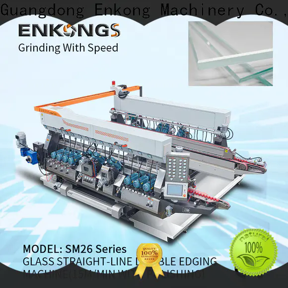 Enkong High-quality automatic glass edge polishing machine factory for photovoltaic panel processing
