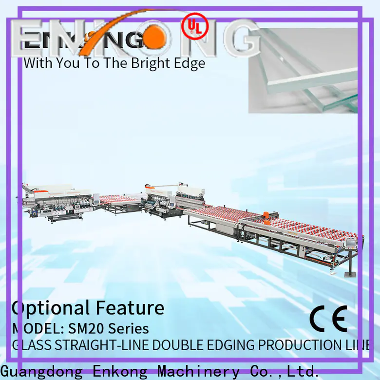 Enkong Latest small glass edge polishing machine factory for photovoltaic panel processing