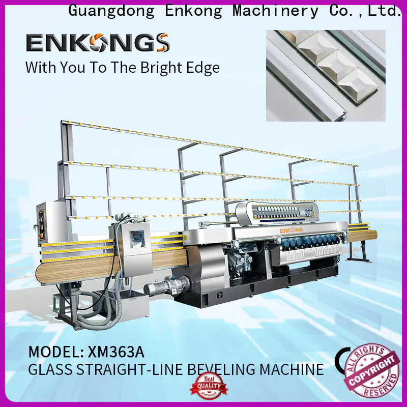 Enkong xm371 glass beveling machine manufacturers suppliers for glass processing