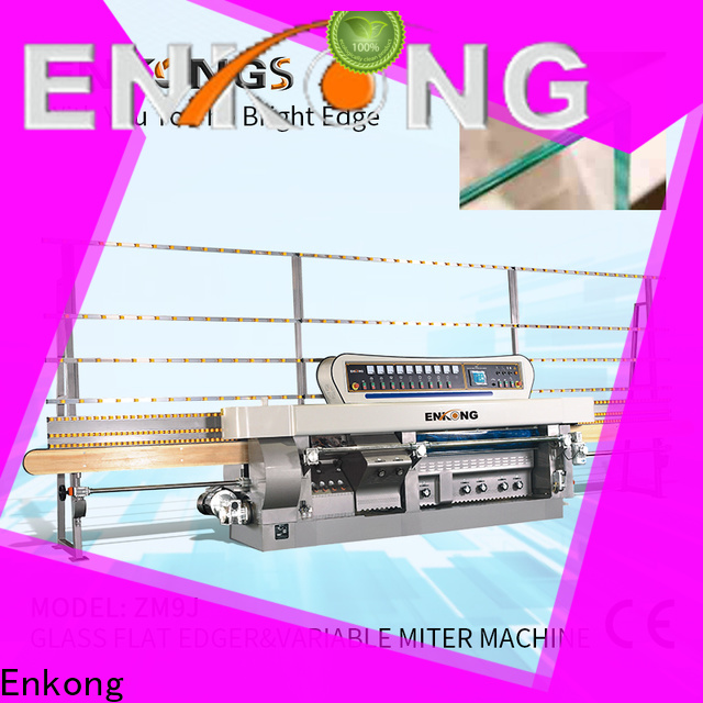 Wholesale glass mitering machine 5 adjustable spindles suppliers for round edge processing