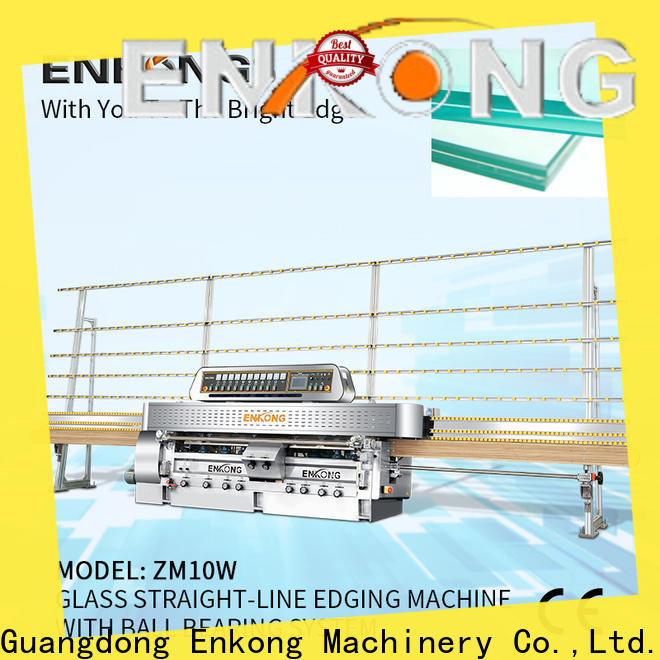Enkong Wholesale glass straight line edging machine suppliers for polish