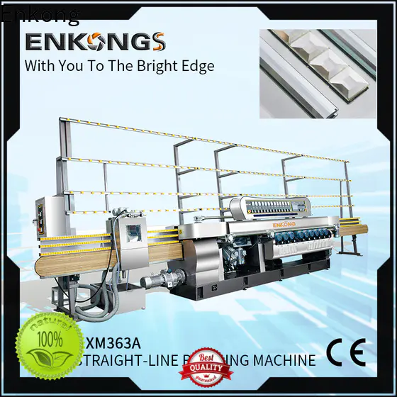 Enkong Top beveling machine for glass supply for polishing