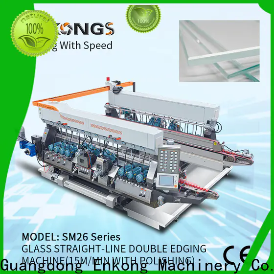 Custom glass double edger SM 22 for business for photovoltaic panel processing