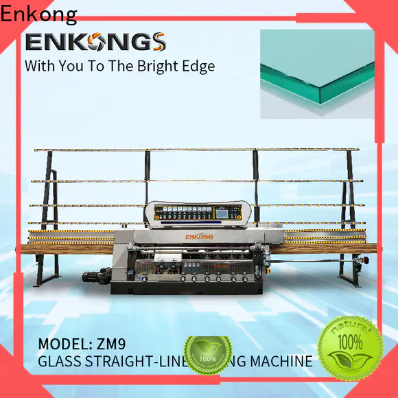 Enkong zm4y glass edge polishing machine company for round edge processing