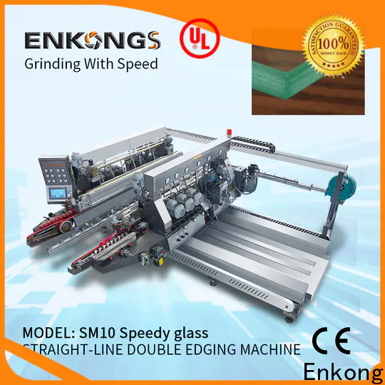 Enkong New small glass edge polishing machine suppliers for round edge processing