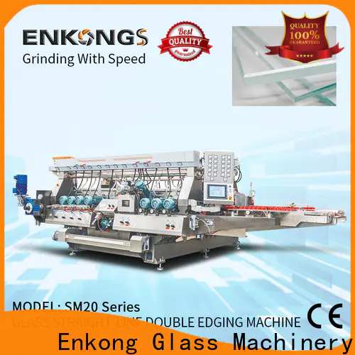 Enkong Latest automatic glass edge polishing machine supply for round edge processing