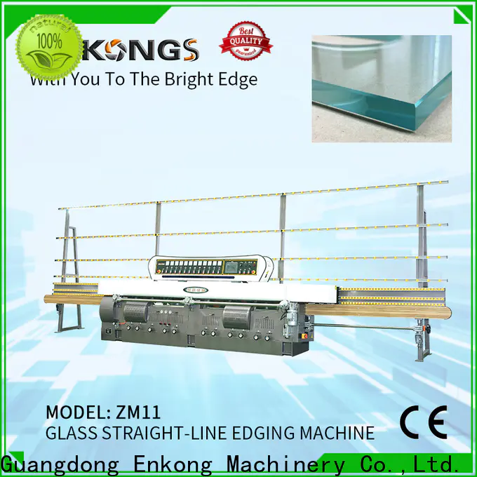 Latest glass edge polishing machine for sale zm9 factory for round edge processing