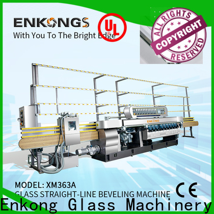Enkong xm351 glass beveling machine price factory for polishing