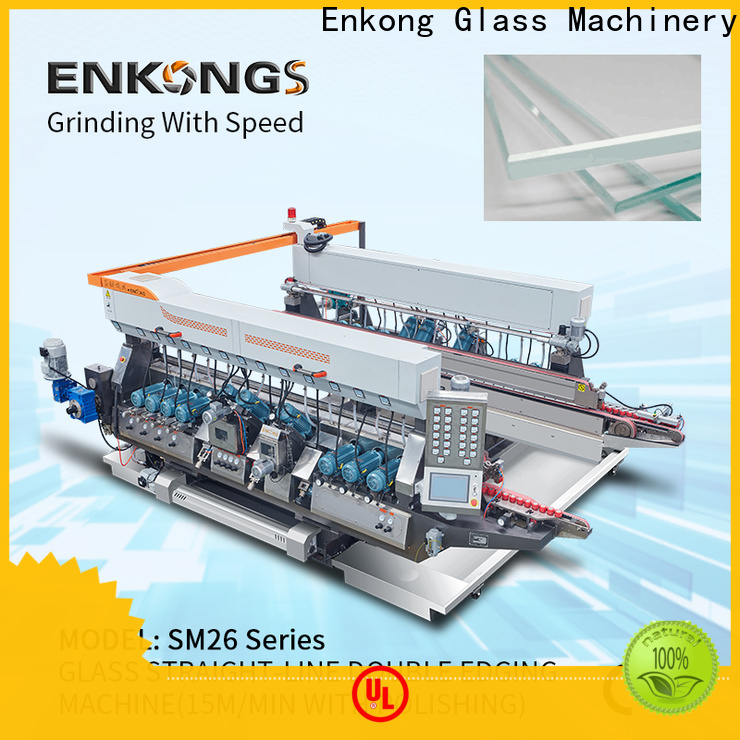 Enkong SM 26 double edger company for photovoltaic panel processing