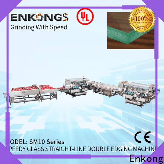 Enkong High-quality glass double edger machine manufacturers for photovoltaic panel processing