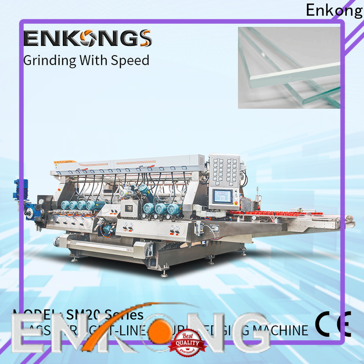 Enkong SM 10 double edger manufacturers for photovoltaic panel processing