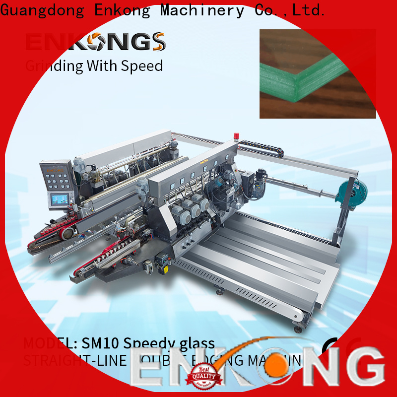 High-quality small glass edge polishing machine straight-line supply for photovoltaic panel processing