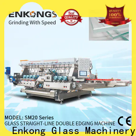 Enkong Wholesale glass double edging machine suppliers for round edge processing