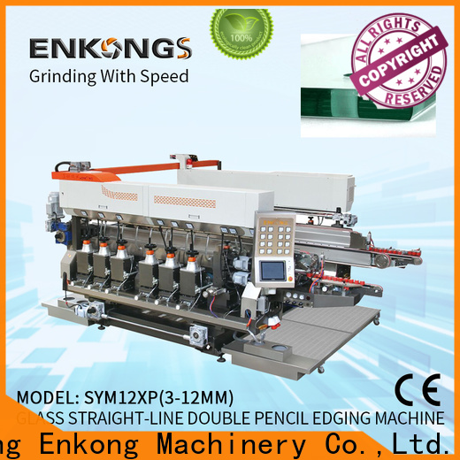 Wholesale small glass edge polishing machine straight-line supply for round edge processing