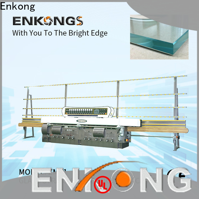 Enkong zm9 glass edging machine manufacturers factory for photovoltaic panel processing