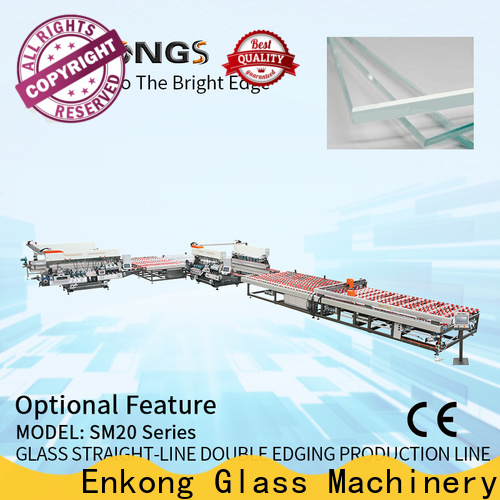 Enkong Best double edger machine for business for round edge processing