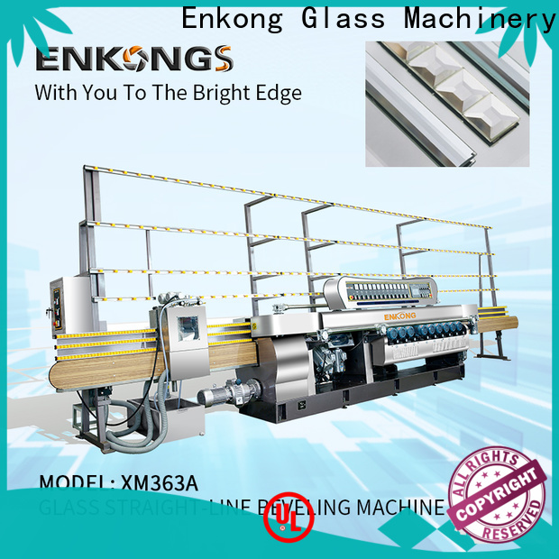 Enkong xm363a glass beveling machine manufacturers for business for polishing