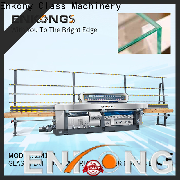 Enkong Latest glass manufacturing machine price factory for grind