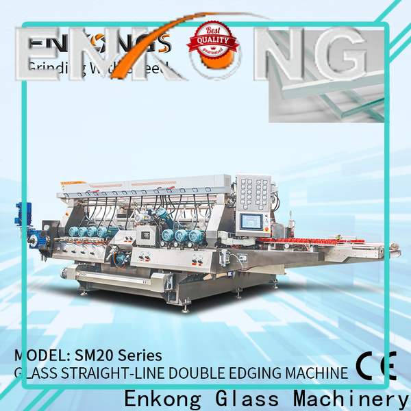 Enkong New glass double edging machine manufacturers for photovoltaic panel processing