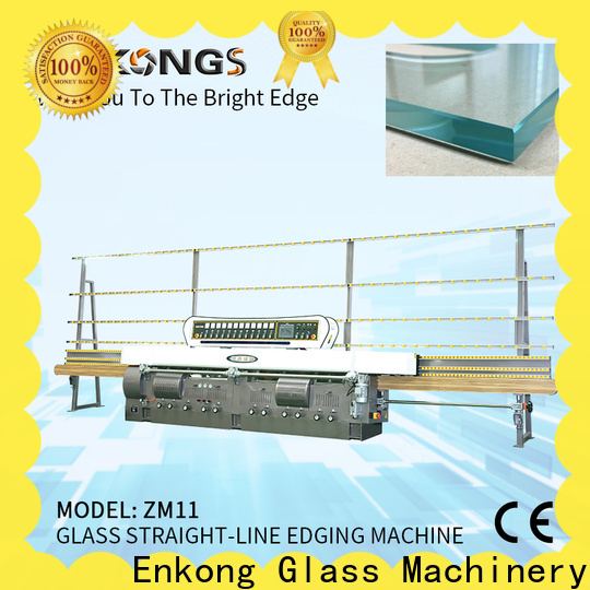 Enkong zm4y glass cutting machine price supply for round edge processing