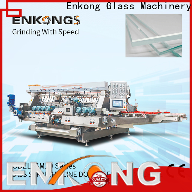 Enkong SM 26 small glass edge polishing machine company for photovoltaic panel processing