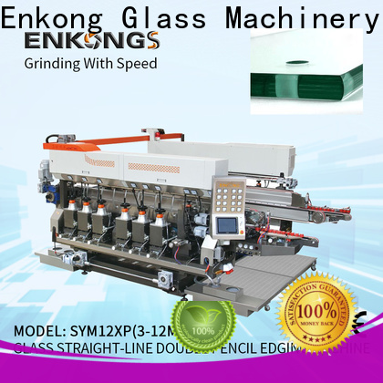 Enkong SM 26 glass double edger supply for round edge processing