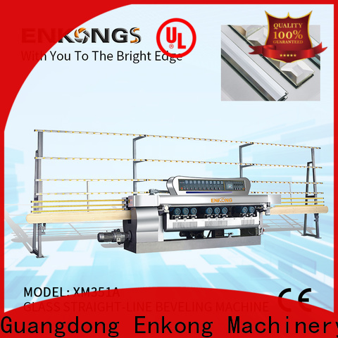 Enkong xm351 glass beveling machine price factory for glass processing