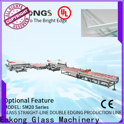 Wholesale double glass machine SM 20 for business for round edge processing