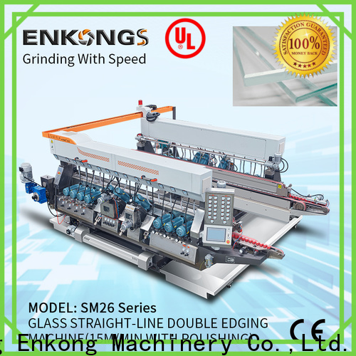 Enkong SM 20 glass edging machine suppliers factory for round edge processing