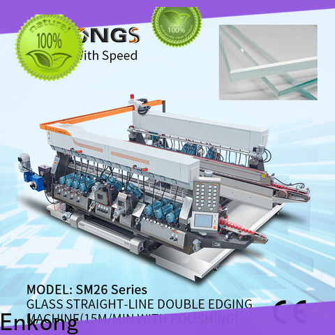 Enkong SM 26 small glass edge polishing machine manufacturers for round edge processing