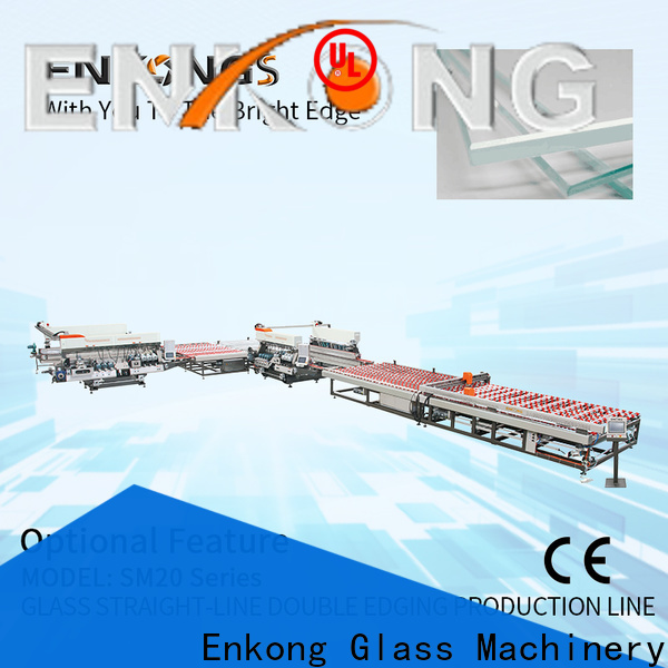 Best glass double edger SM 22 factory for round edge processing