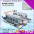 Enkong SM 10 glass double edging machine suppliers for round edge processing