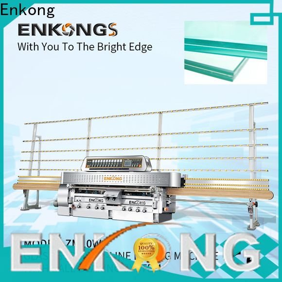 Enkong with ABB spindle motors steel glass making machine price factory for polish