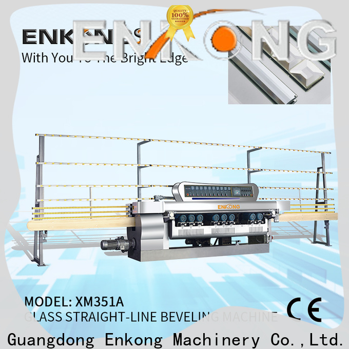 Enkong Top glass bevelling machine suppliers factory for glass processing