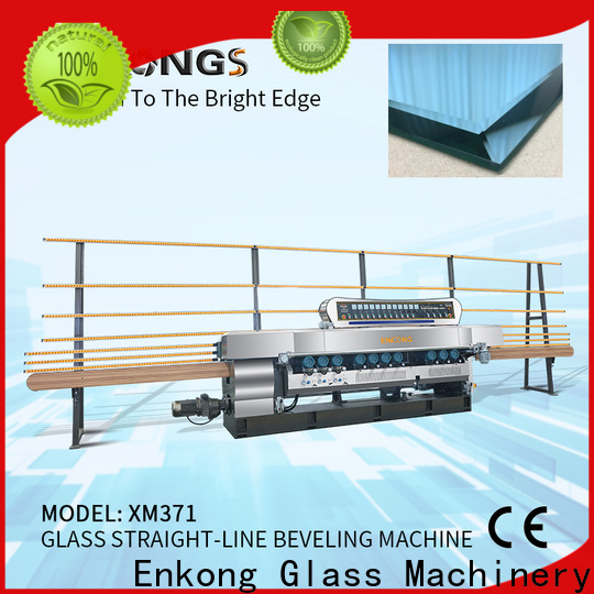 Enkong xm351 small glass beveling machine supply for polishing
