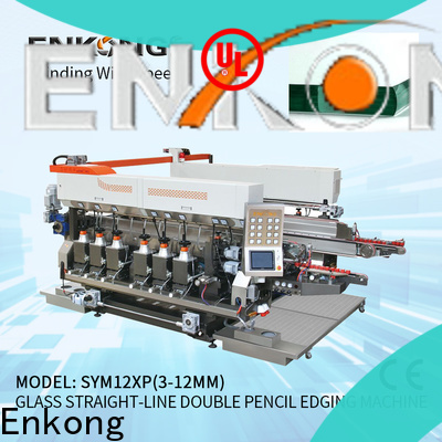 Enkong High-quality glass double edger supply for round edge processing