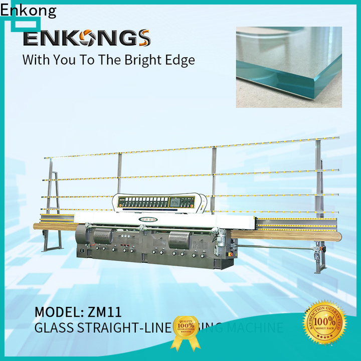 Enkong zm11 glass edge grinding machine suppliers for round edge processing