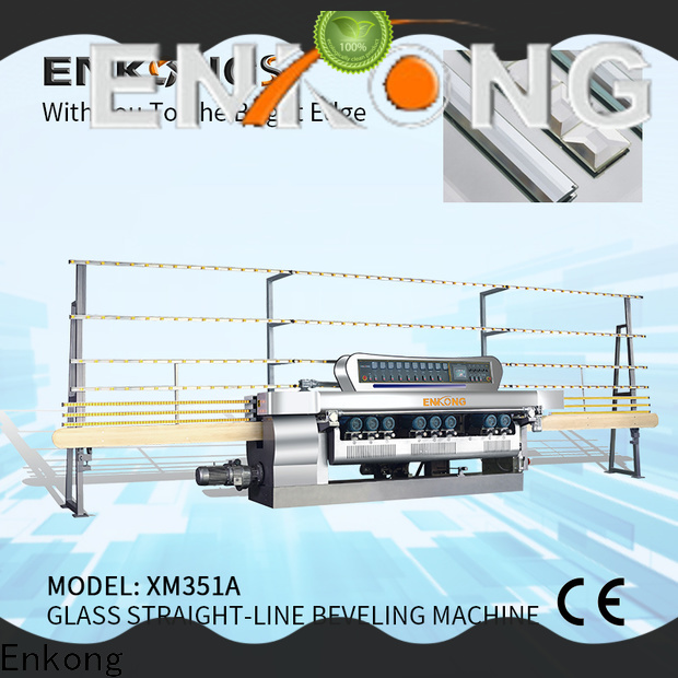 Enkong xm351a glass beveling equipment for business for glass processing